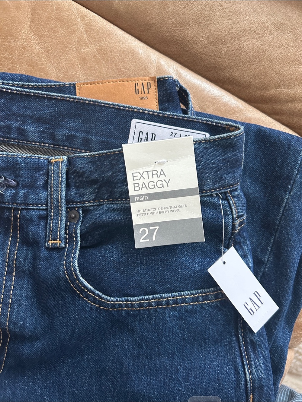 NWT Hailey Bieber x GAP Extra Baggy Jean - Picture 4 of 4